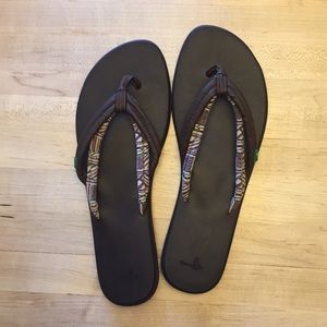 Sanuk flip flops